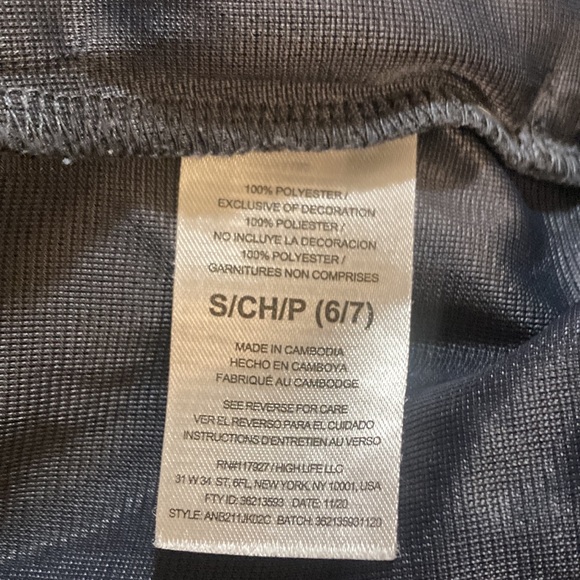 AND1 black zip up jacket - Picture 4 of 4